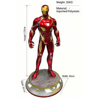 Marvel Avengers Iron Man Mark 50 LED Resin Statue (110 cm)
