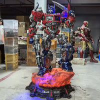 Transformers Optimus Prime Knight Edition HD Life Size Statue (230 cm)