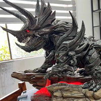 Transformers Dinobot Slag Triceratops Resin Statue (77 cm)