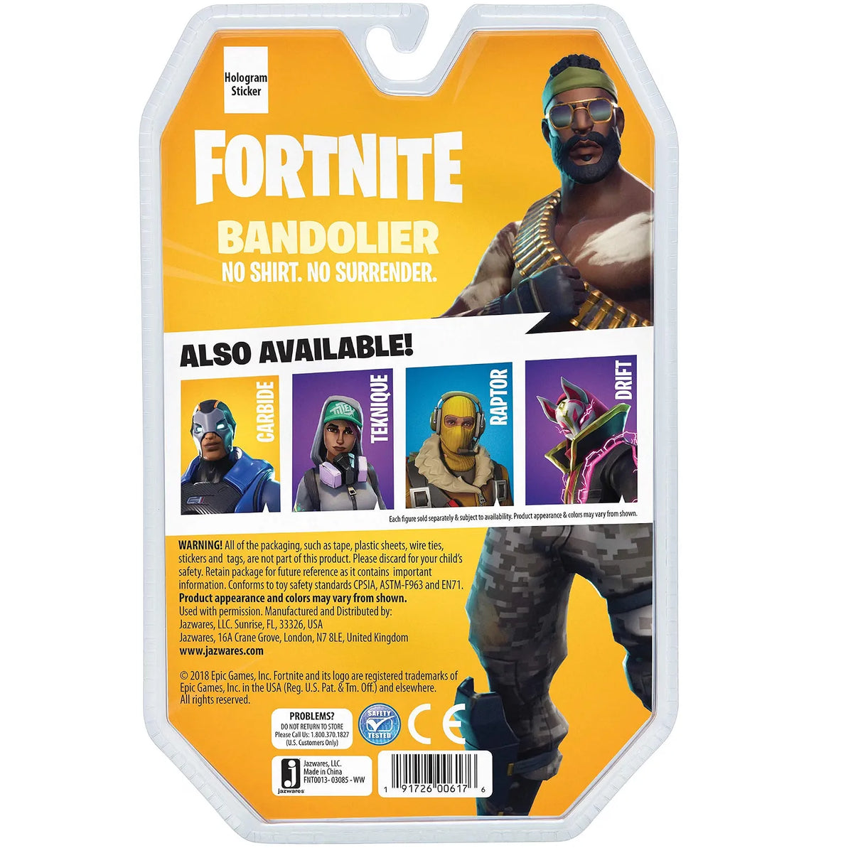 Fortnite Solo Mode Bandolier Action Figure