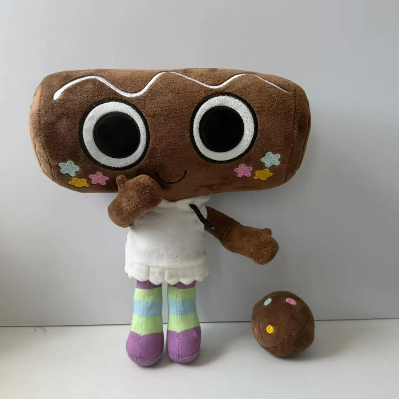 Cosmo the Roll Cake Pastry Plush Toy (30 cm)