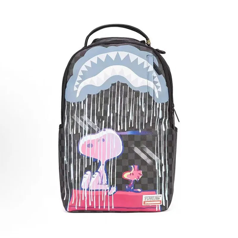 SPG Shark Mouth Streetwear Graphic Backpack Series