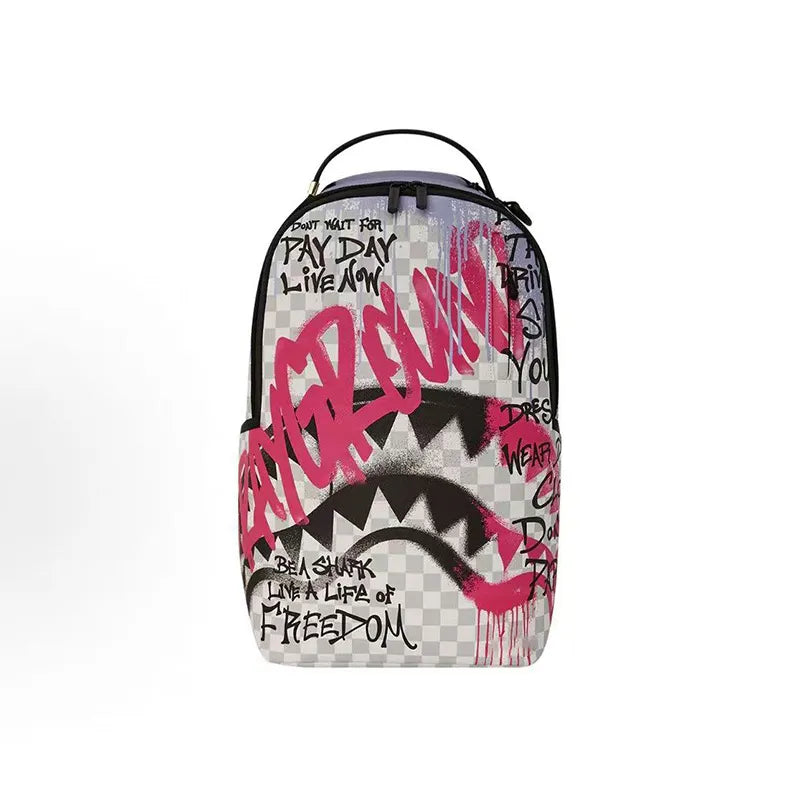 SPG Shark Mouth Streetwear Graphic Backpack Series