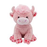 Highland Cow Strawberry Hooves Cuddle Plush (30 cm)