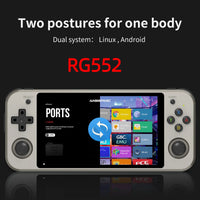 Anbernic RG552 Dual System Game Console