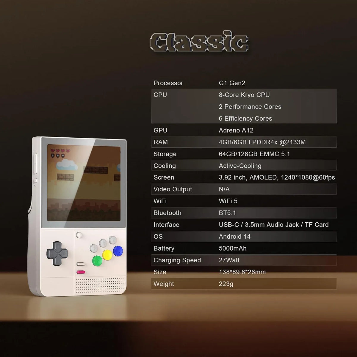 Ampown Retroid Android Game Console