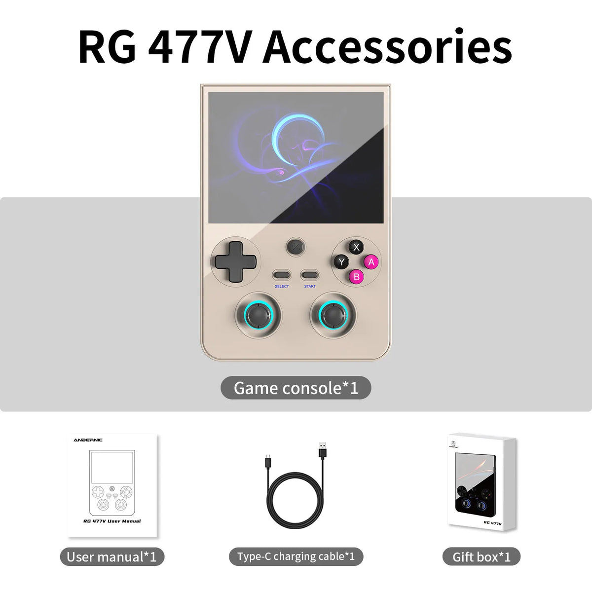 Anbernic RG477V Handheld Gaming Console