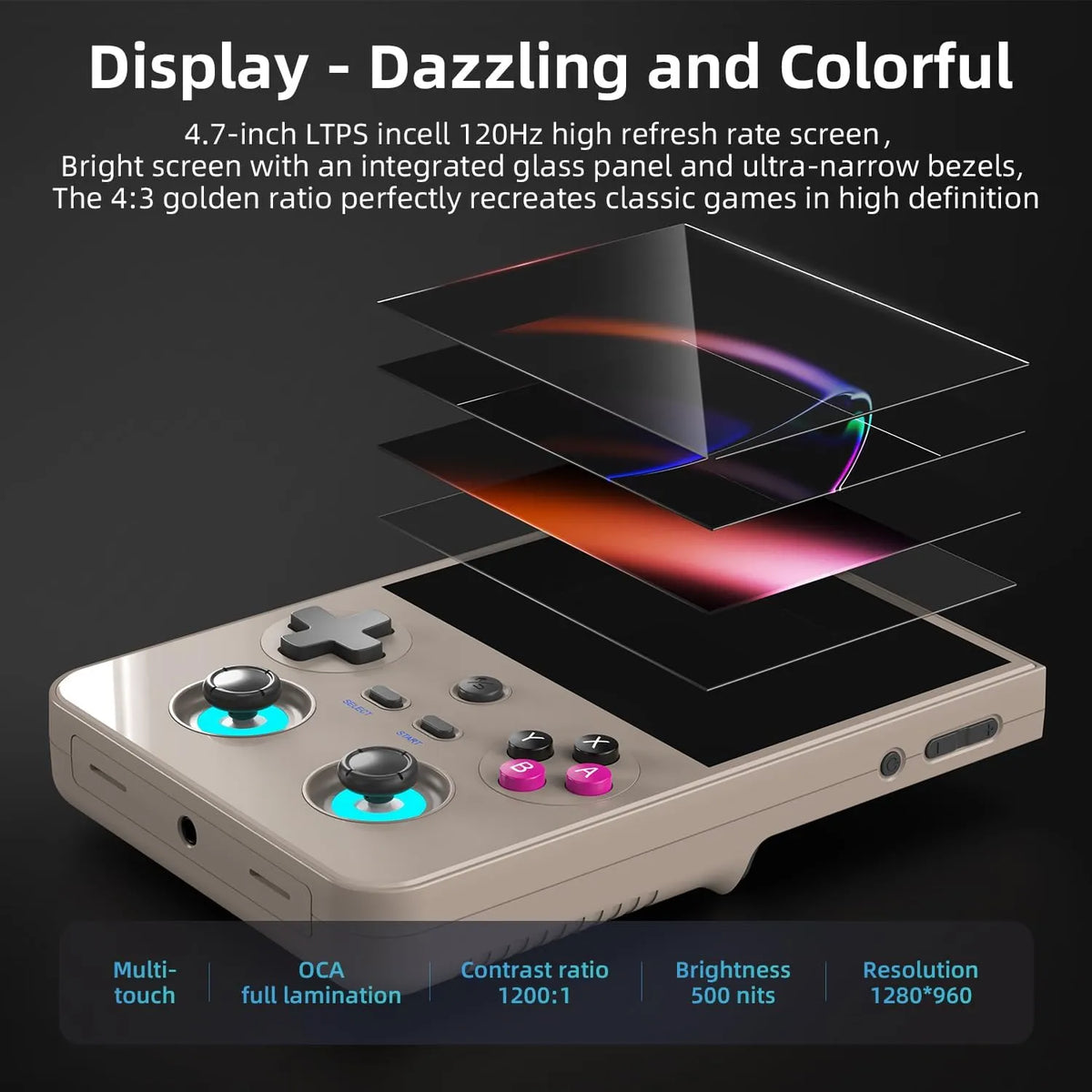 Anbernic RG477V Handheld Gaming Console