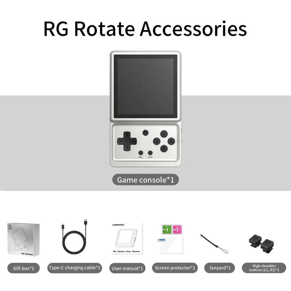 Anbernic RG Rotate Swivel Android Console
