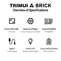 TRIMUI Brick TG3040 Handheld Console