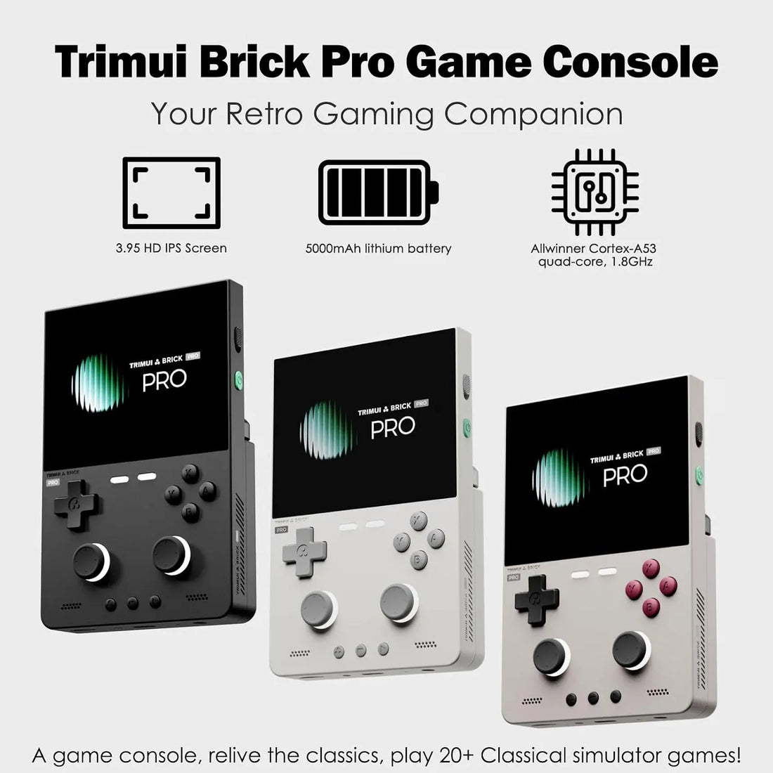 TRIMUI Brick Pro TC4070 Game Console