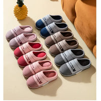Cloud-Soft Thermal Fleece Anti-Slip Indoor Slippers