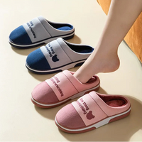 Cloud-Soft Thermal Fleece Anti-Slip Indoor Slippers