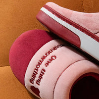 Cloud-Soft Thermal Fleece Anti-Slip Indoor Slippers