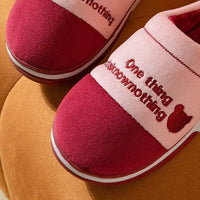 Cloud-Soft Thermal Fleece Anti-Slip Indoor Slippers