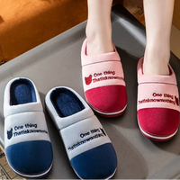 Cloud-Soft Thermal Fleece Anti-Slip Indoor Slippers