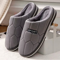 Cloud-Soft Thermal Fleece Anti-Slip Indoor Slippers