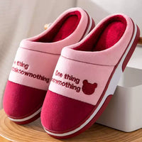 Cloud-Soft Thermal Fleece Anti-Slip Indoor Slippers