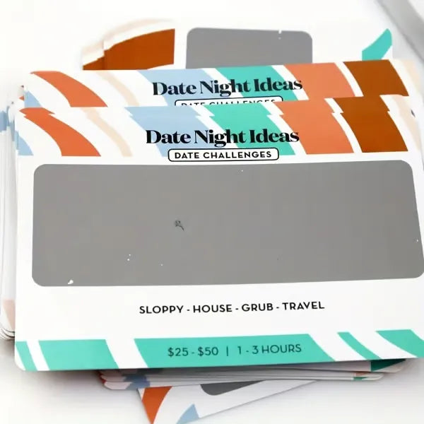 Date Night Ideas Card Game