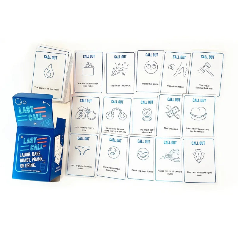 OFF TOPIC Last Call Card Game
