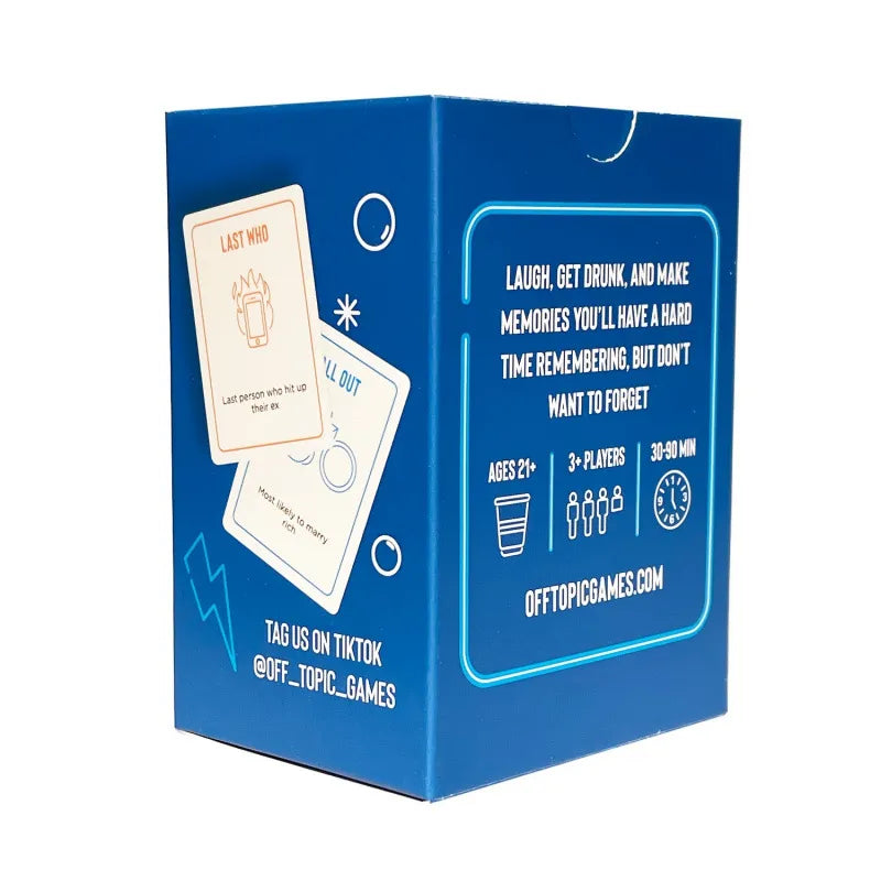 OFF TOPIC Last Call Card Game