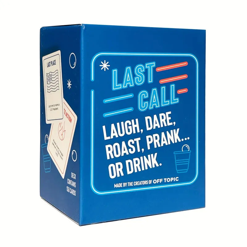 OFF TOPIC Last Call Card Game