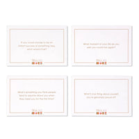 Tell Me More Conversation Starter Card Game