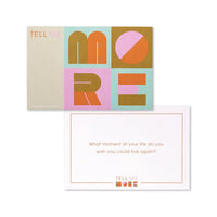 Tell Me More Conversation Starter Card Game
