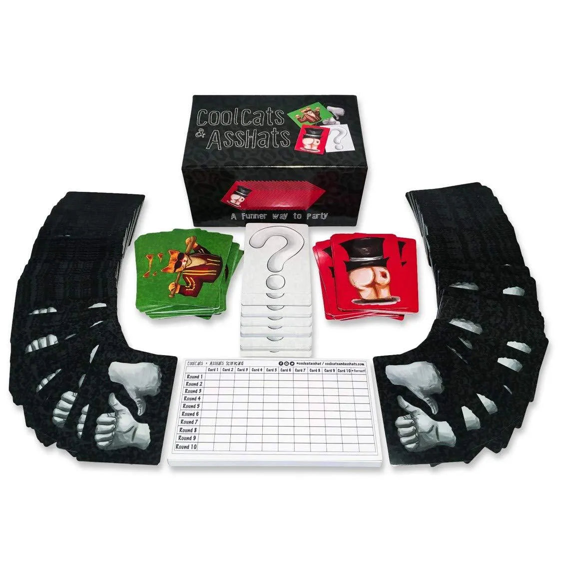 Coolcats & Asshats Adult Party Card Game