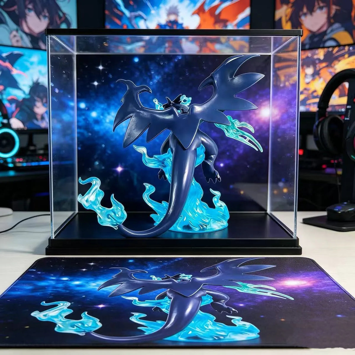 Pokemon Mega Charizard X Blue Flame Figure