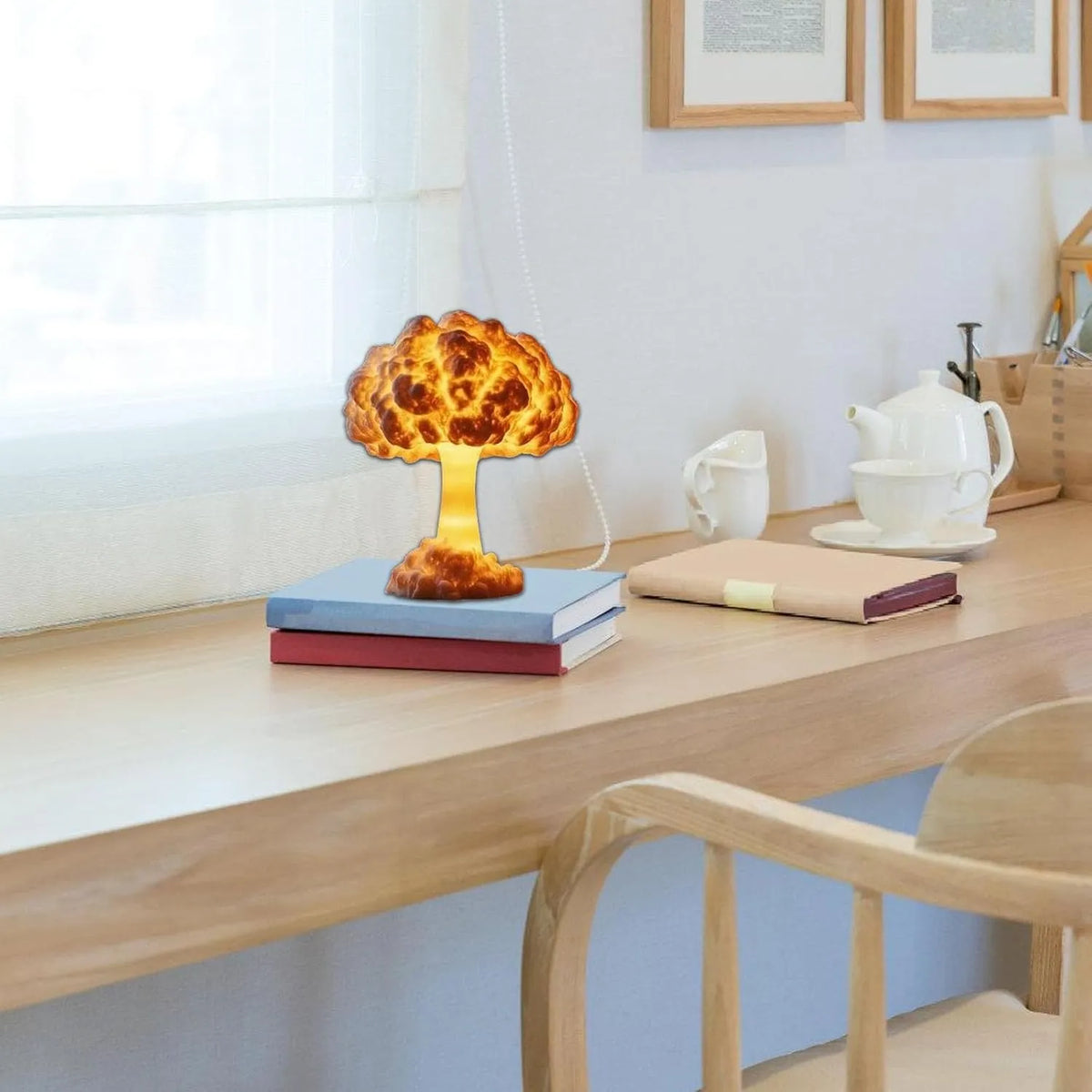 Nuclear Explosion Mushroom Cloud Night Light