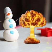 Nuclear Explosion Mushroom Cloud Night Light