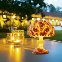 Nuclear Explosion Mushroom Cloud Night Light