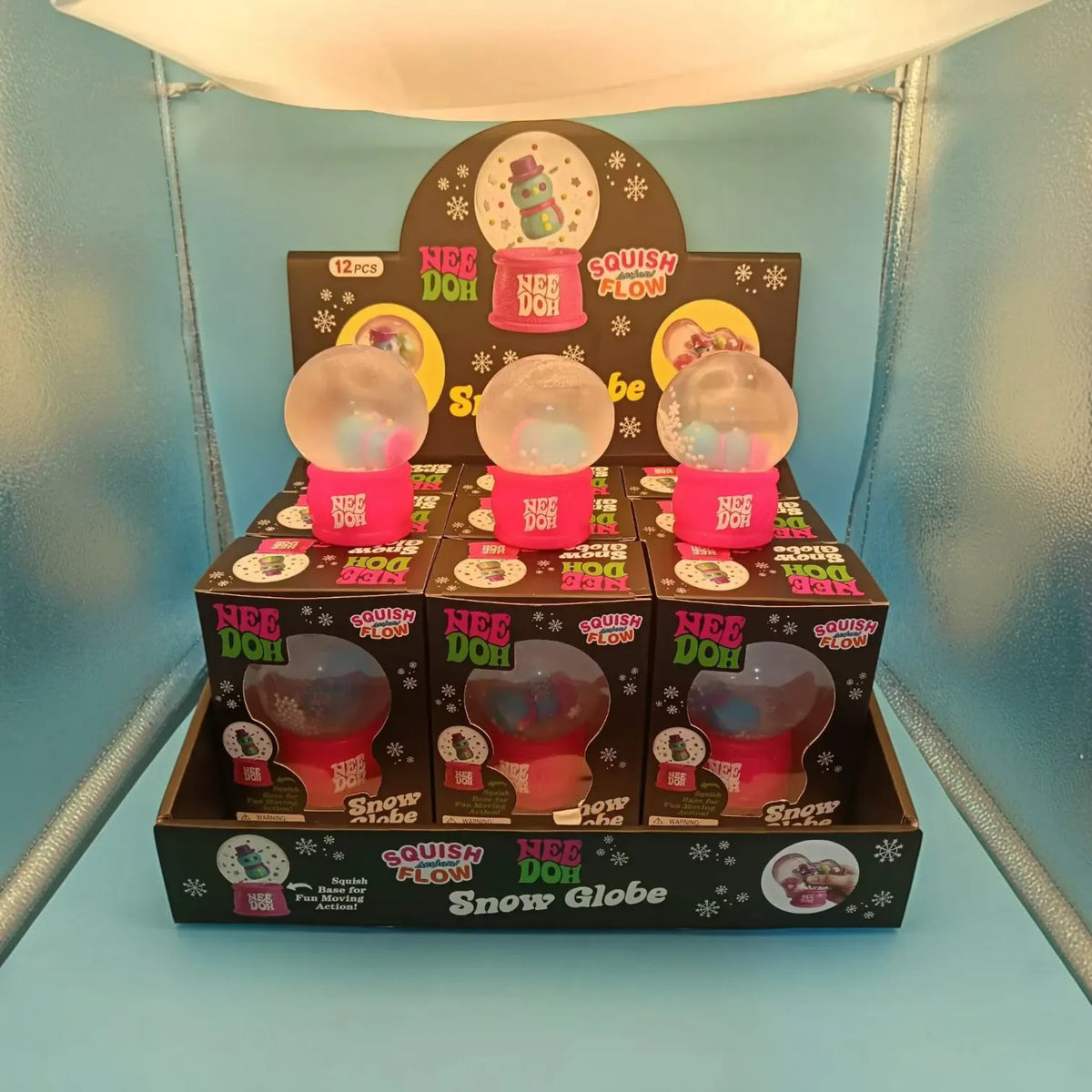 NeeDoh Snow Globe Sensory Squishy Toy