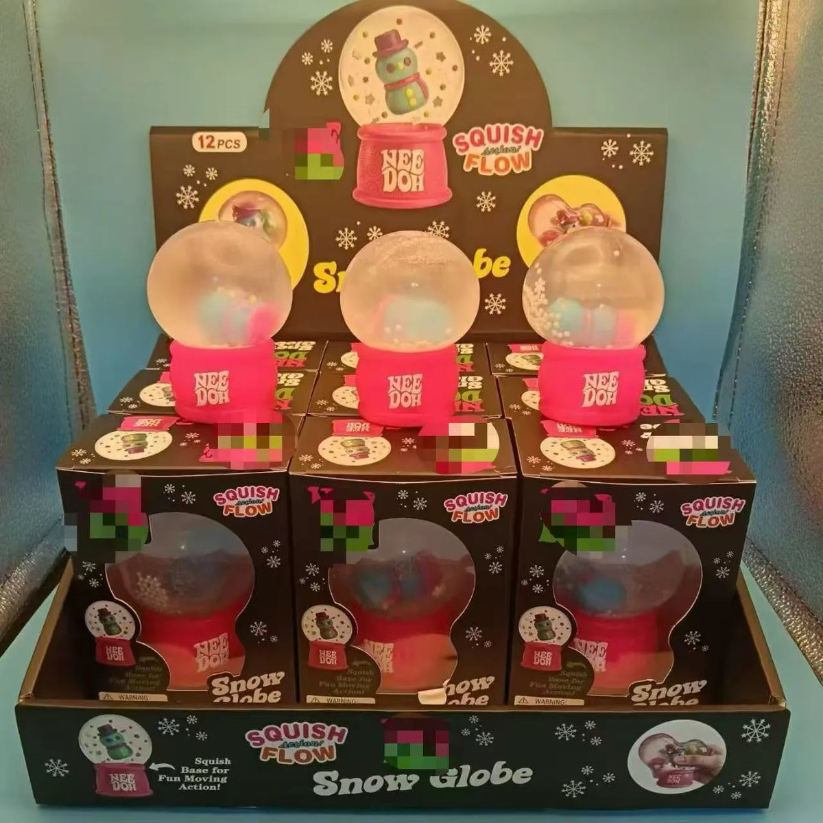 NeeDoh Snow Globe Sensory Squishy Toy