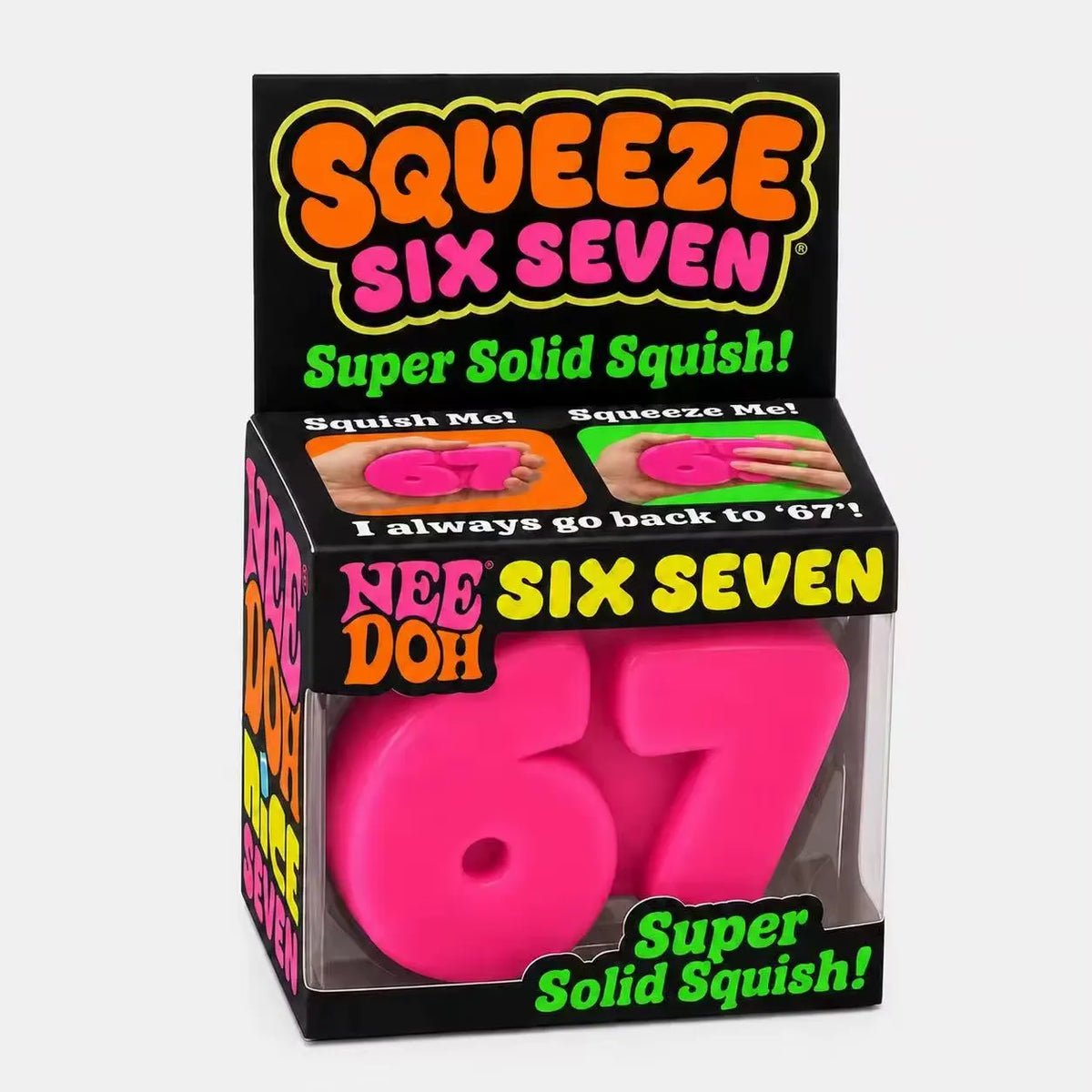 NeeDoh Six Seven Sensory Squishy Toy