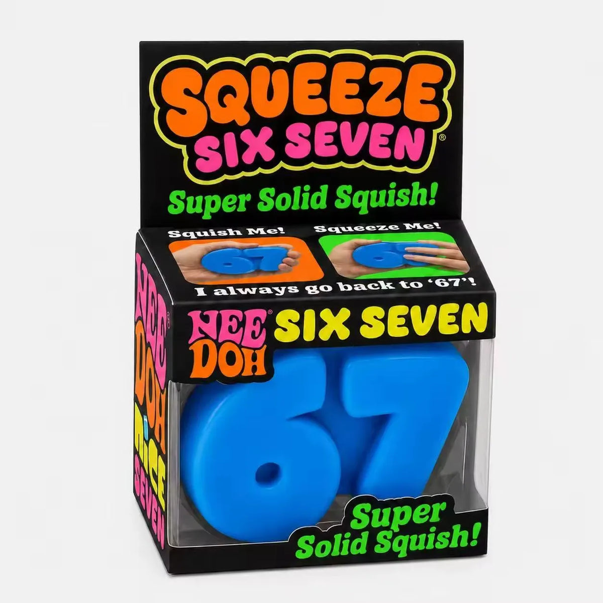 NeeDoh Six Seven Sensory Squishy Toy