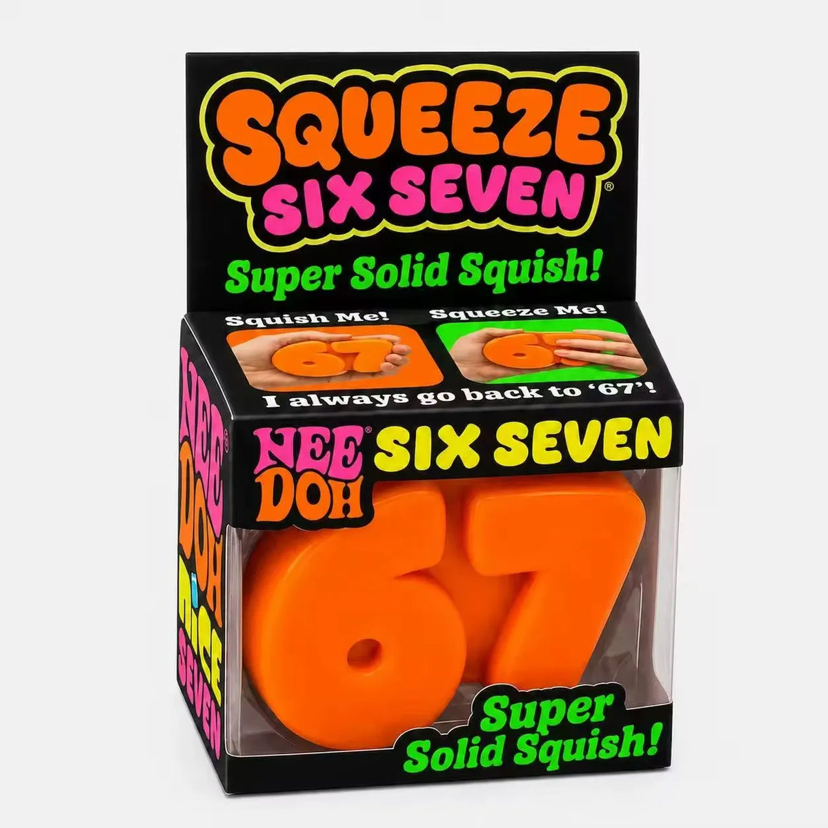 NeeDoh Six Seven Sensory Squishy Toy
