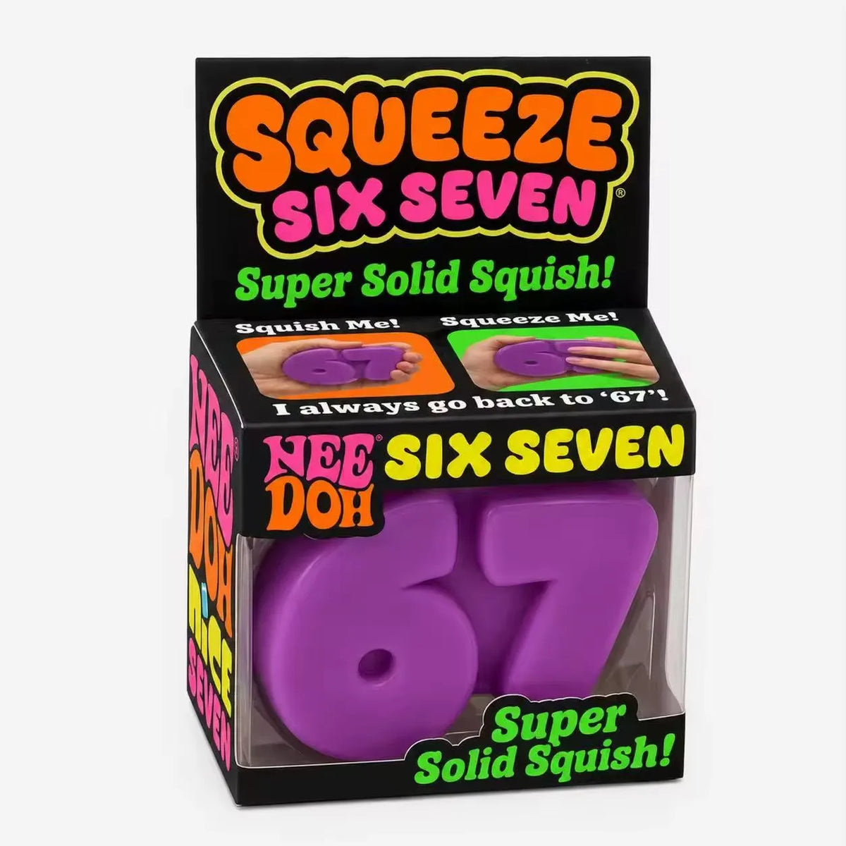 NeeDoh Six Seven Sensory Squishy Toy