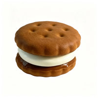 Realistic Biscuit Sandwich Squishy Toy (Set of 3)