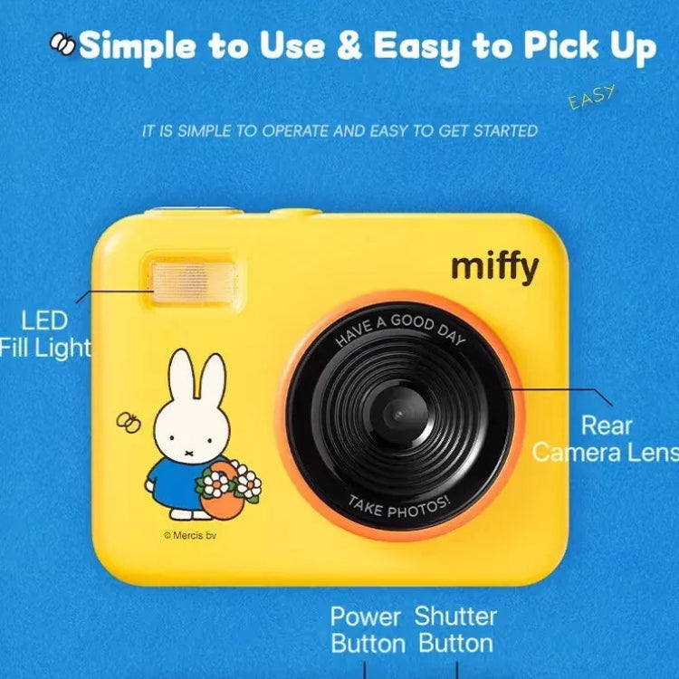 MarTUBE Miffy Flip Screen CCD Camera