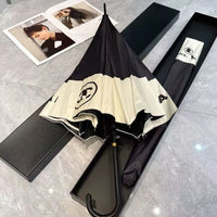 Luxury CC Monogram Long Handle Umbrella