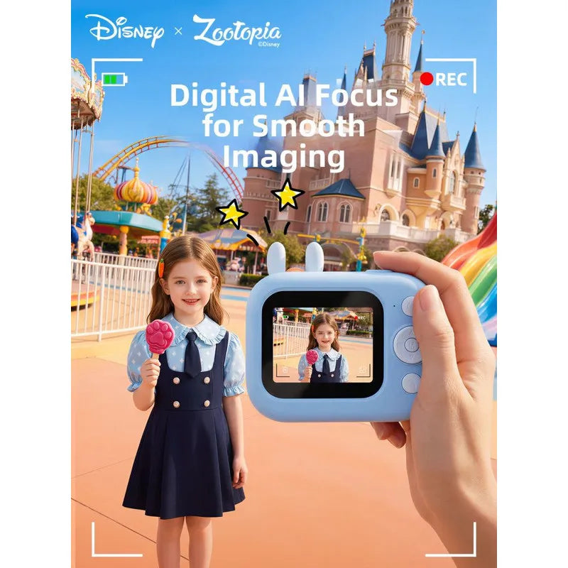 DZNY Zootopia Judy Hopps Instant Print Kids Camera