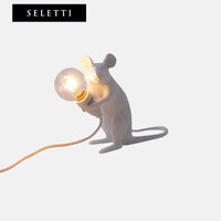 Seletti Love Heart Mouse Resin Ambient Table Lamp
