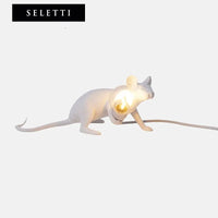Seletti Love Heart Mouse Resin Ambient Table Lamp
