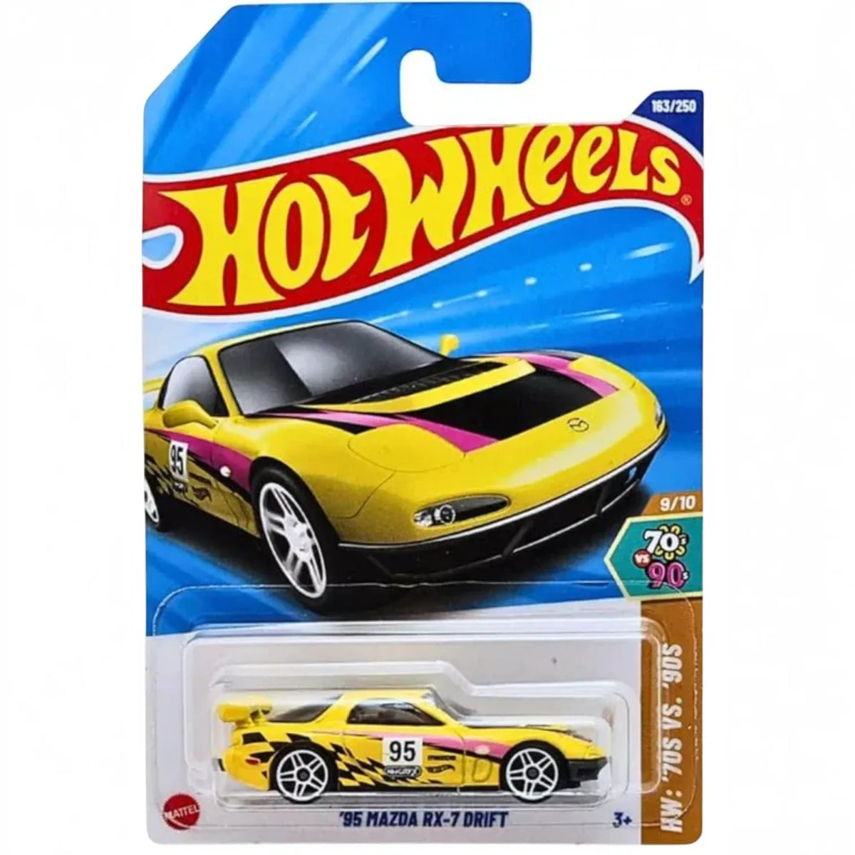 Hot Wheels '95 Mazda RX-7 Drift Diecast Vehicle