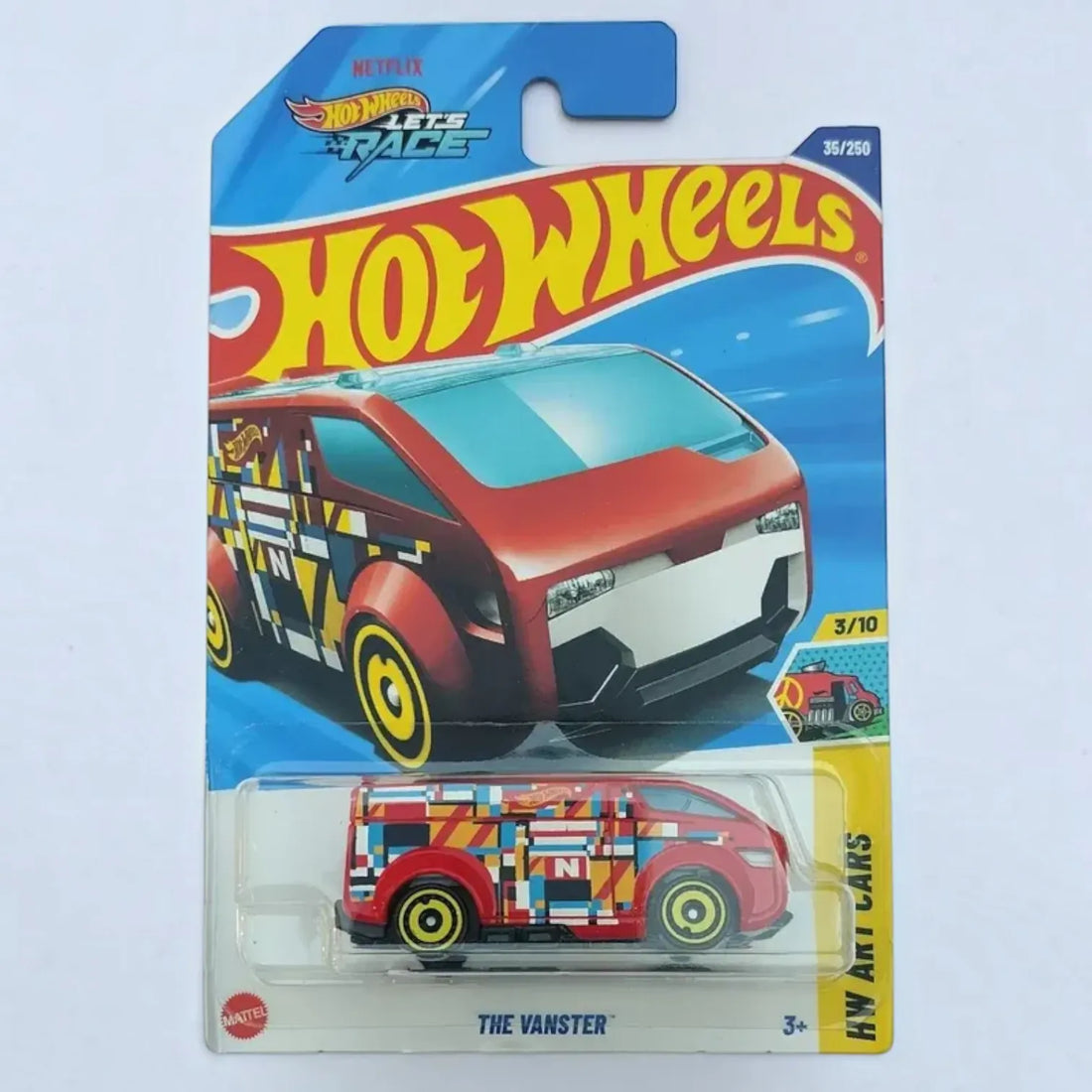 Hot Wheels HW Art Cars The Vanster Vehicle
