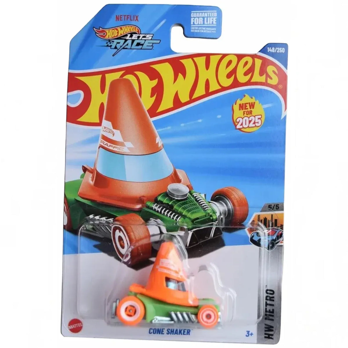 Hot Wheels Cone Shaker Let's Race Vehicle