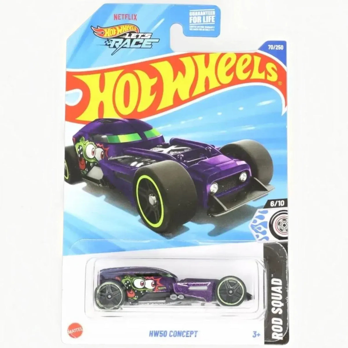 Hot Wheels Rod Squad HW50 Concept Let's Race Vehicle