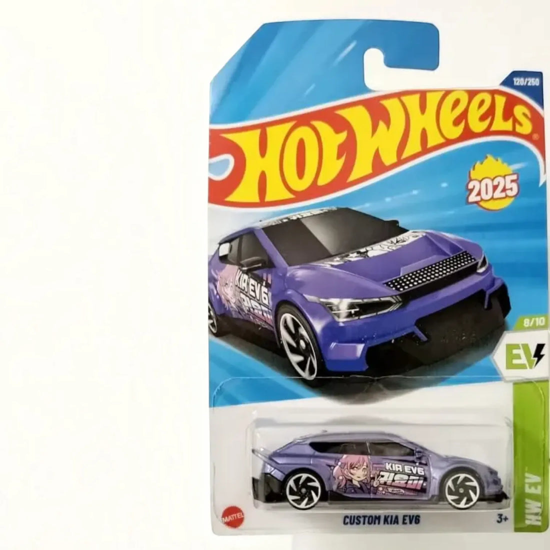Hot Wheels Custom Kia EV6 Itasha Crossover Vehicle